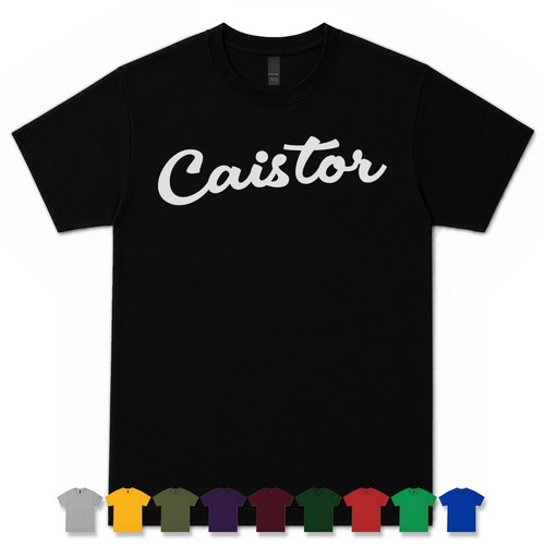 Maglietta caistor retro script - caistor,