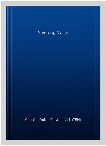 Sleeping voice paperback by - sleeping,